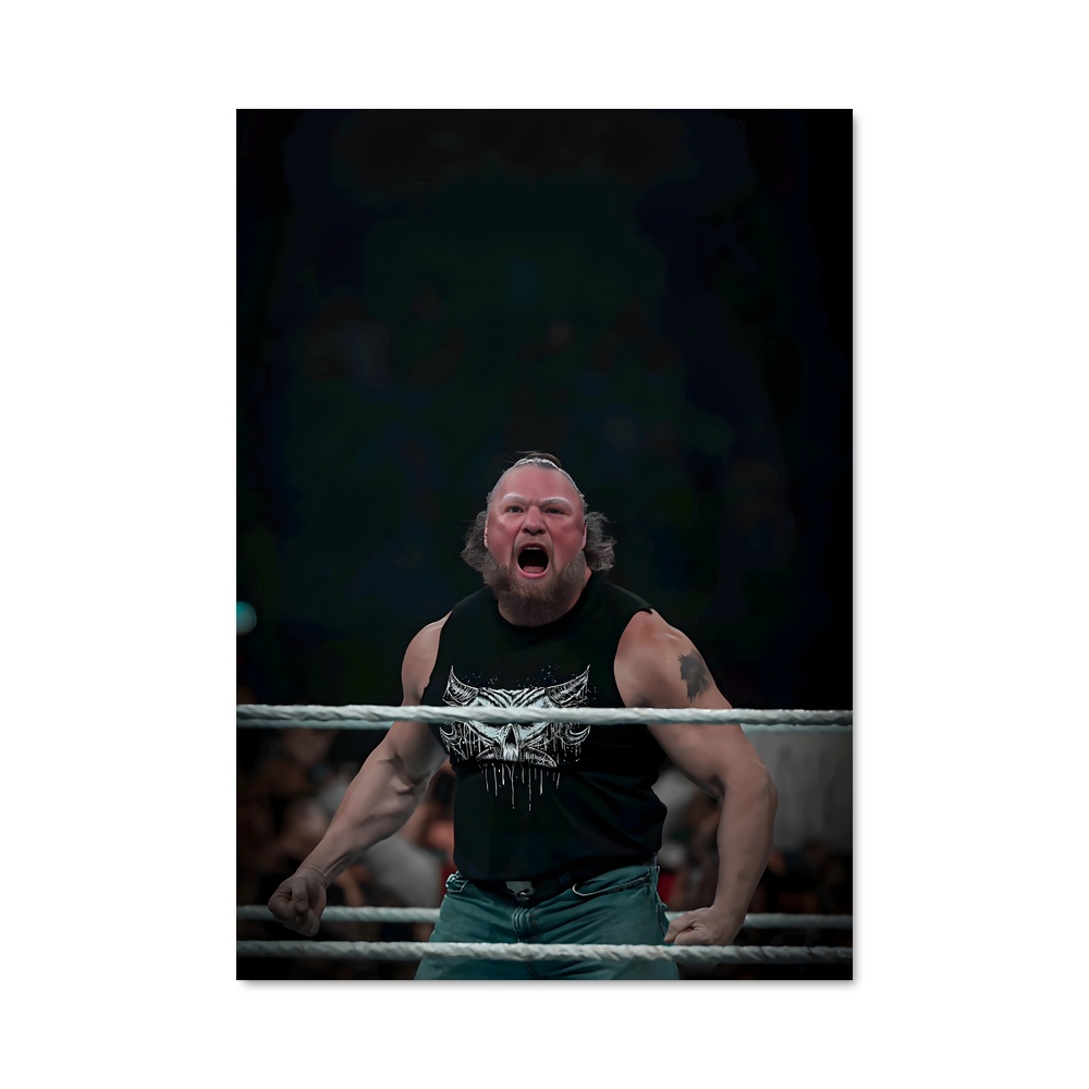 Poster Brock lesnar lutteur